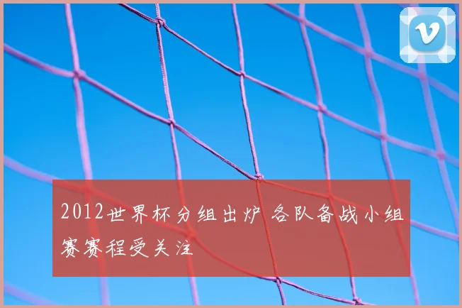 2012世界杯分组出炉 各队备战小组赛赛程受关注
